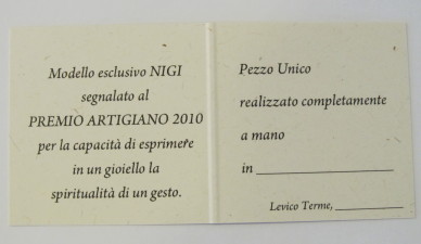 Il Segno della croce -Certificato, interno.