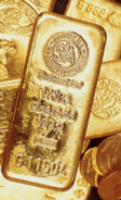 A pure gold ingot of one Kilo.